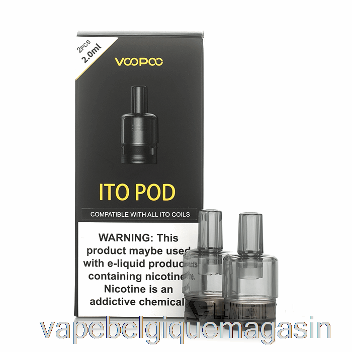 Vape Shop Bruxelles Voopoo Ito Dosettes De Remplacement 2ml Ito Pods